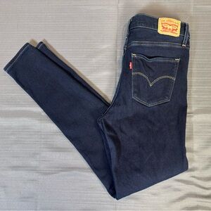 Levi’s 720 High Rise Super Skinny Jeans W28 L30 | Dark Wash Stretch Denim